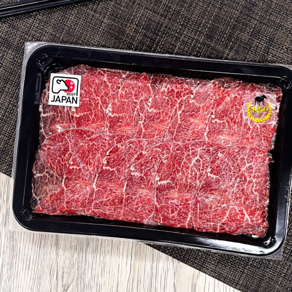 A4日本黑毛和牛辣椒仔薄片 150g