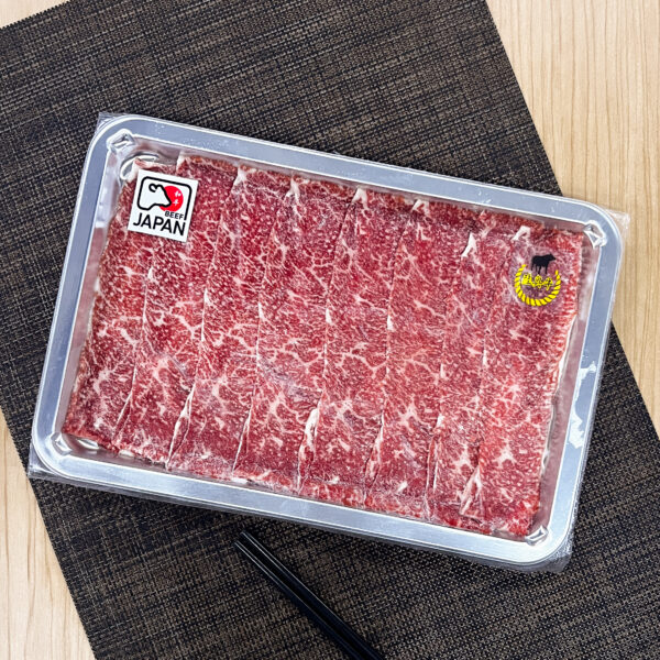 A4日本黑毛和牛和尚頭薄片 150g