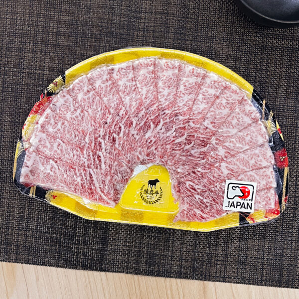 A4日本黑毛和牛三角小排薄片 150g