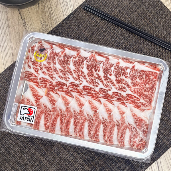 A4日本黑毛和牛肩胛肉薄片 150g