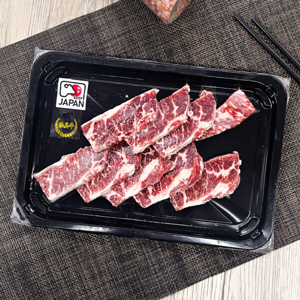 A4日本黑毛和牛腹脇肉燒肉片 150g