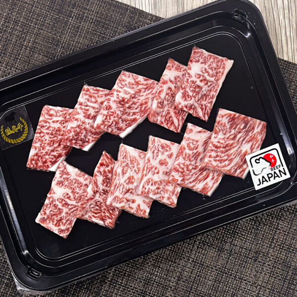 A4日本黑毛和牛貝肉燒肉片 150g