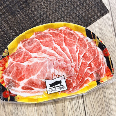 日本豚梅頭薄片 200g