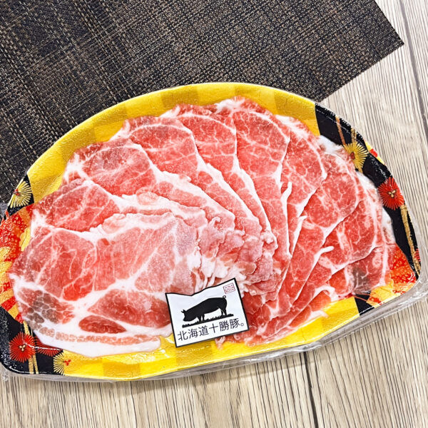 日本豚梅頭薄片 200g